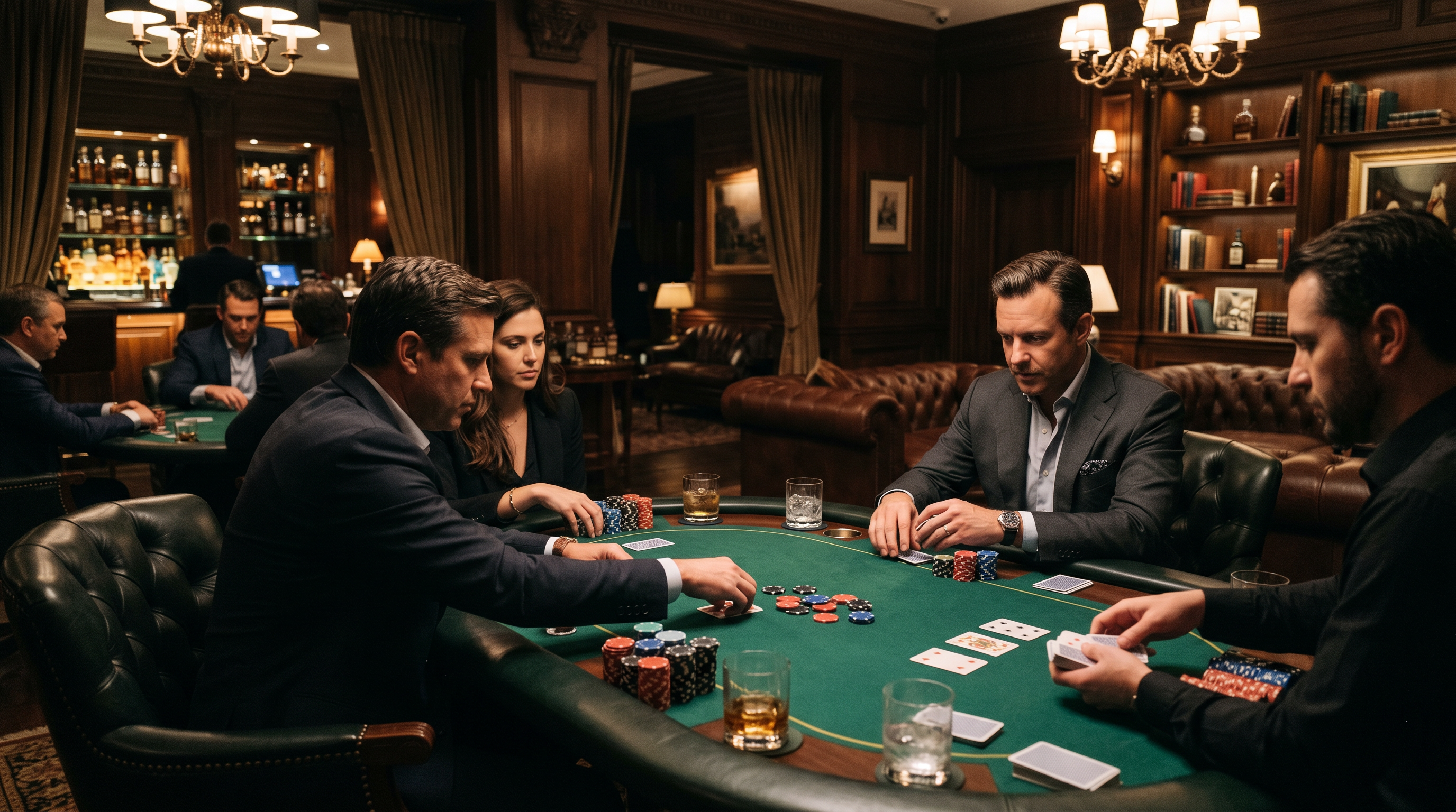 Private gaming lounge at London Luxury Resort