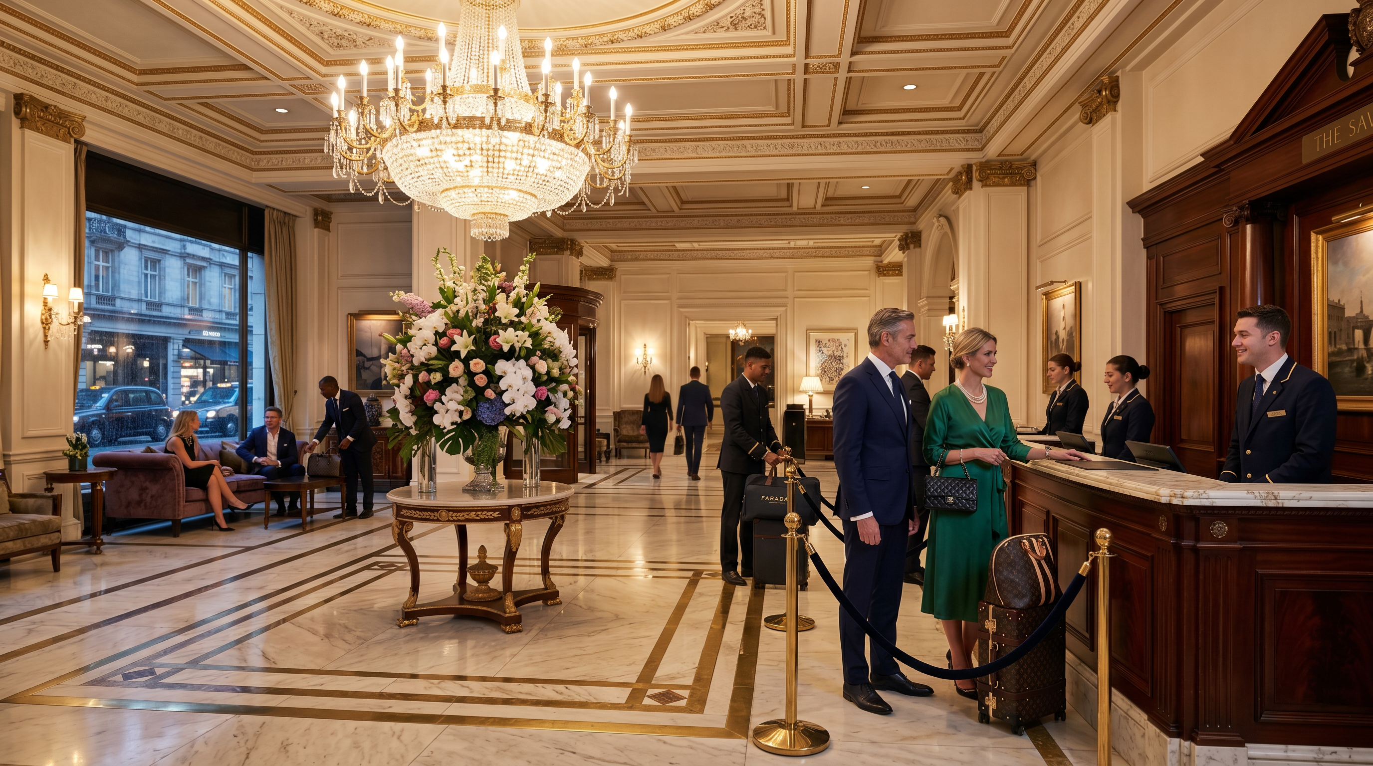 Grand Suite interior at London Luxury Resort